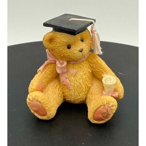 Enesco Cherished Teddies Graduation Bear Figurine Priscilla Hillman 1995 127957